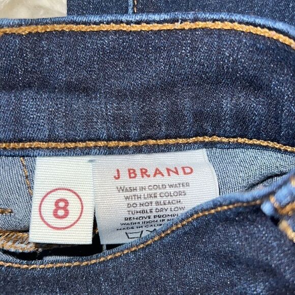J Brand Starless Skinny Denim Jeans sz 8 Girls - Picture 5 of 9